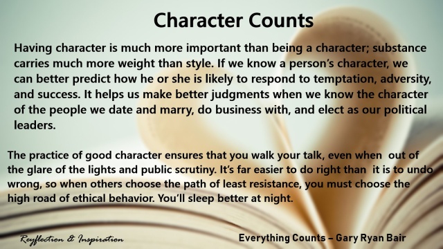 A GOOD CHARACTER - HARRISON AVRUKPERE