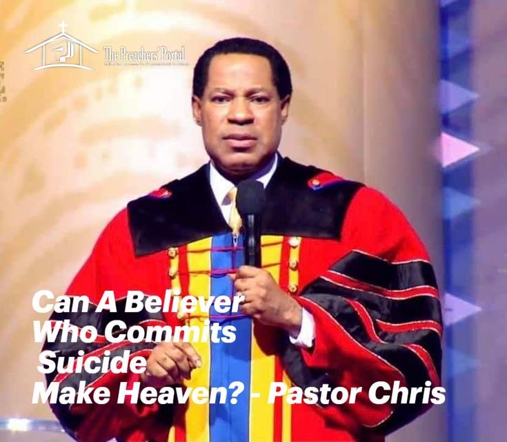 Will A Christian Who Commits Suicide Go To Heaven? Pastor Chris Oyakhilome Answers