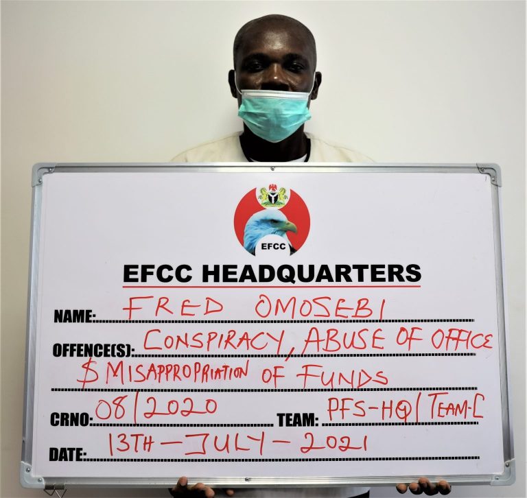 EFCC Arrests Adventist Pastor For Diverting Church Fund And Enlisting Wife On Payroll