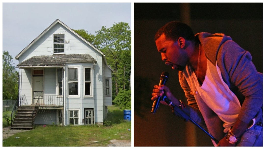 Kanye West Builds Replica Of Childhood Home For ‘Donda’ Listening Party