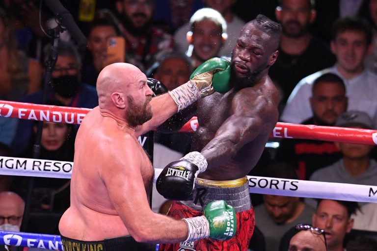 Tyson Fury Praises God After Beating Deontay Wilder