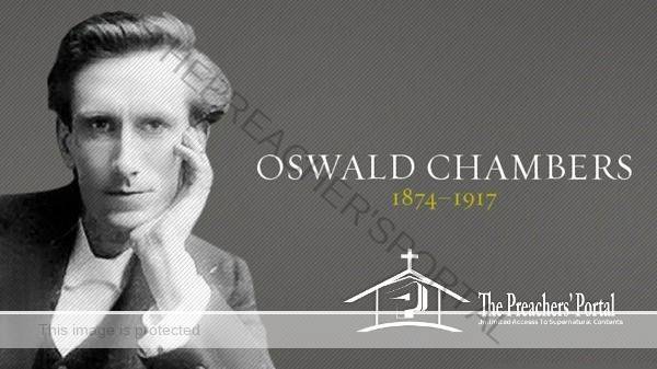 Oswald Chambers Devotional 7th October 2022