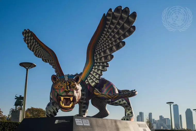 United Nations HQ Statue Of Peace Likened To ‘End Times Beast’ Removed