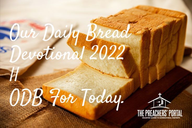 Our Daily Bread 28th June 2022 Devotional || ODB For Today