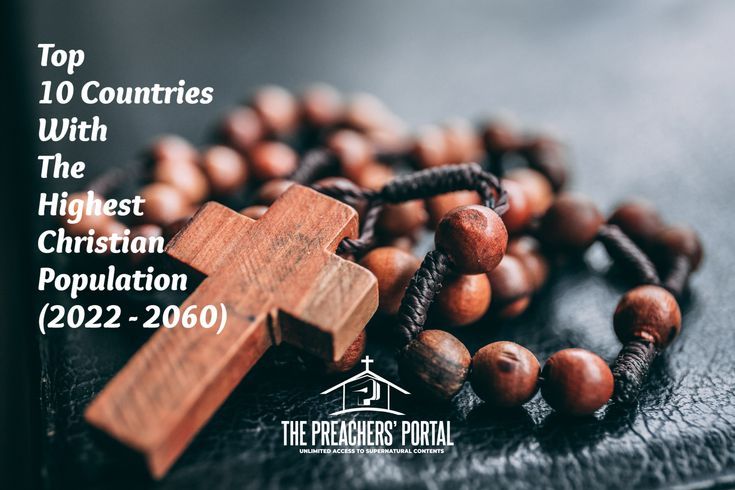 Top 10 Countries With The Highest Christian Population (2022 - 2060)