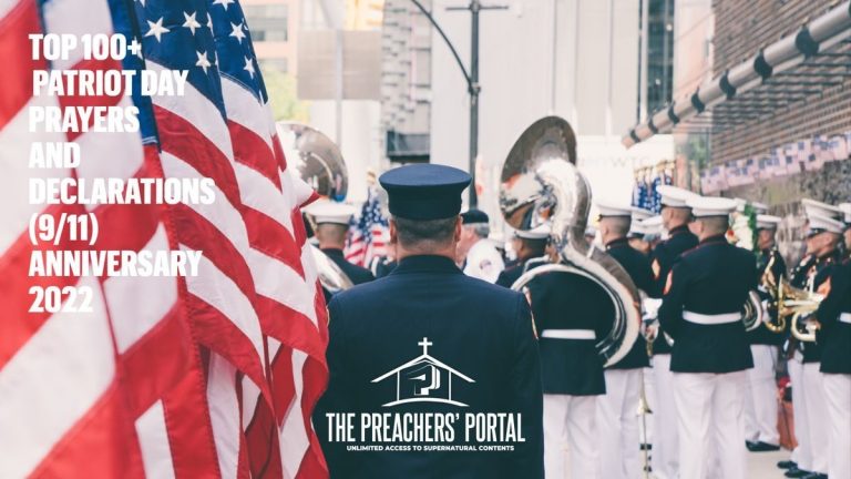 Top 100+ Patriot Day Prayers And Declarations || (9/11) Anniversary 2022