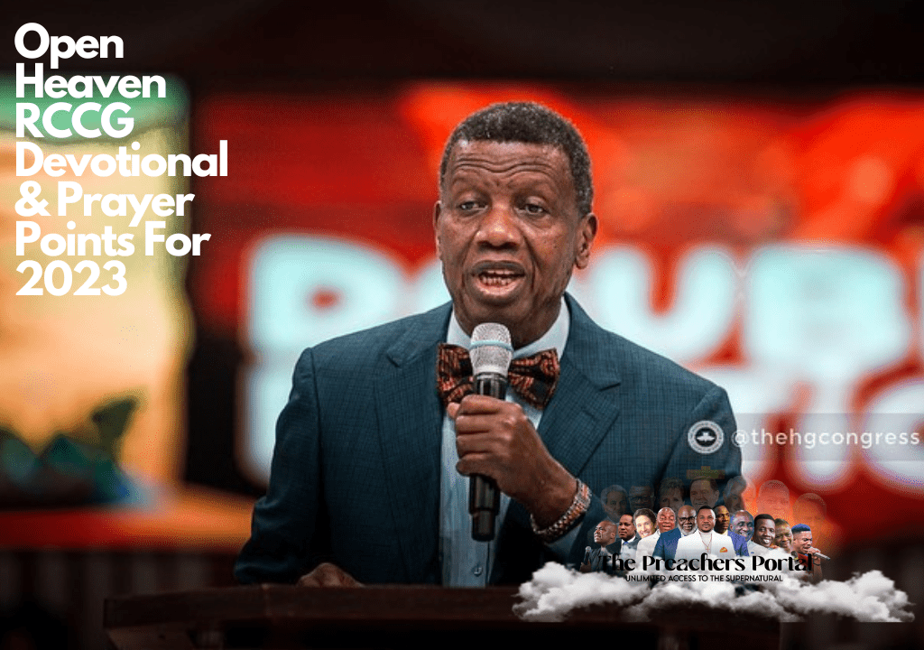 Open Heaven 9th January 2023 || RCCG Devotional & Prayer Points » The ...