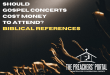 Should Gospel Concerts Cost Money To Attend? Biblical References