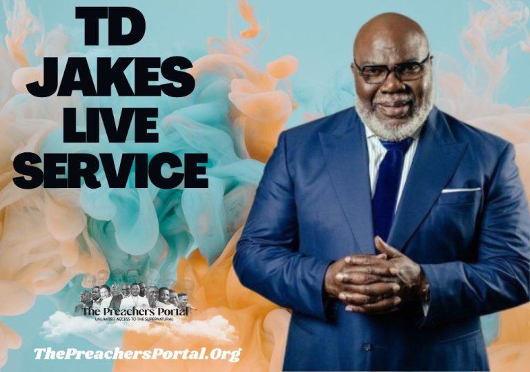 TD Jakes Live 26th May 2024 Potter’s House » The Preachers Portal