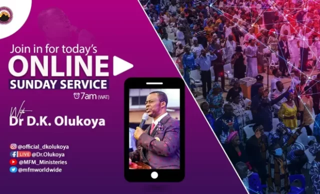 MFM Live Sunday Service Ministering D.K. Olukoya