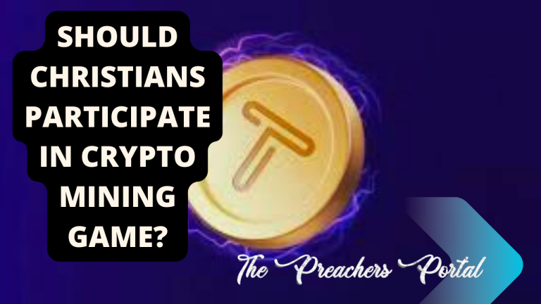 Should Christians Participate In Crypto-Mining Game?