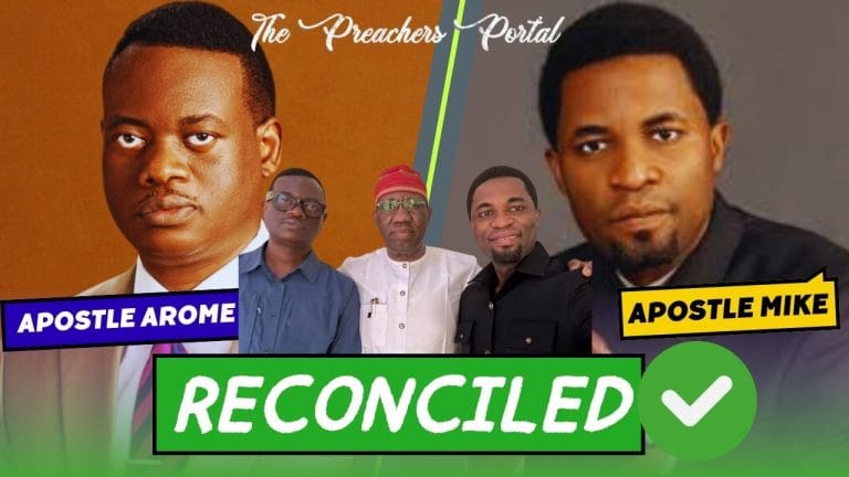 Apostle Arome Osayi & Apostle Mike Orokpo Reconcile After Years Of Feud
