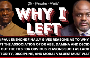 Dr Paul Enenche Gives Reasons Why He Left Dr Abel Damina Dr Paul Enenche Gives Reasons Why He Left Dr Abel Damina