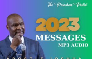 ALL APOSTLE JOSHUA SELMAN’S MESSAGES IN 2023 (JAN. – DEC.) ALL APOSTLE JOSHUA SELMAN'S MESSAGES IN 2023 (JAN. - DEC.)