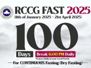 RCCG 100 Days Fasting And Prayer Points For March 29th 2025 RCCG 100 Days Fasting And Prayer Points For March 29th 2025