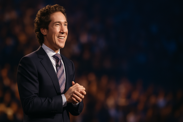 Joel Osteen live Sunday October 5 2025