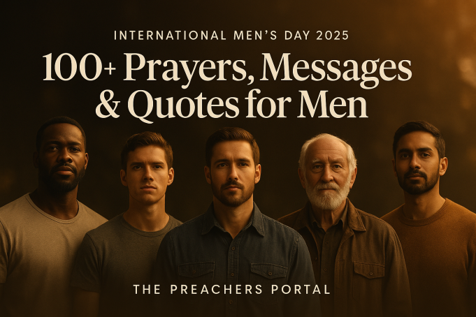 100+ International Men’s Day Prayers, Messages & Quotes (2025 Edition) International Men’s Day prayers