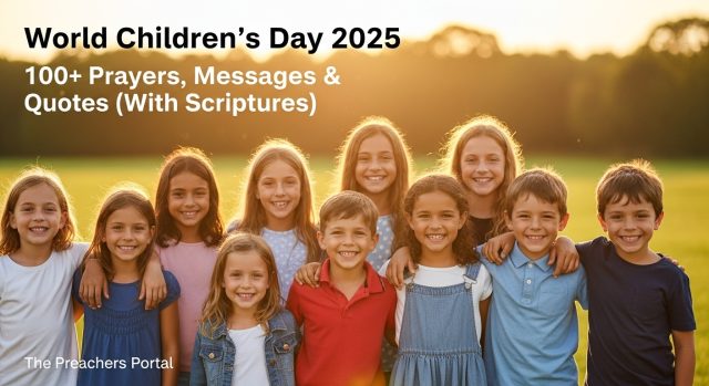 100+ World Children’s Day Prayers, Messages & Quotes 2025 (With Scriptures)