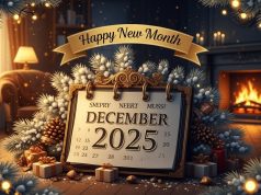 Happy New Month Prayers for December 2025 | Powerful Messages & Declarations Happy New Month December 2025