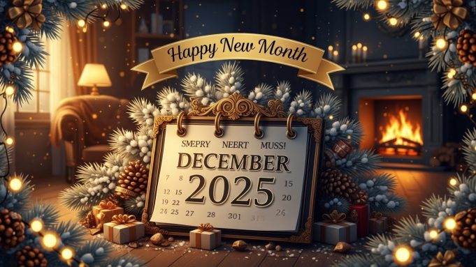 Happy New Month Prayers for December 2025 | Powerful Messages & Declarations Happy New Month December 2025