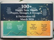 100+ Happy New Month March 2026 Prayers & Declarations 100+ Happy New Month March 2026 Prayers & Declarations