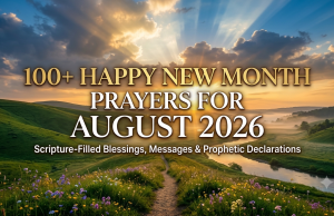 100+ Happy New Month Prayers, Messages and Declarations for August 2026 100+ Happy New Month Prayers, Messages and Declarations for August 2026