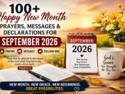100+ Happy New Month Prayers, Messages & Declarations for September 2026 100+ Happy New Month Prayers, Messages & Declarations for September 2026