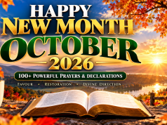 100+ Powerful Happy New Month Prayers for October 2026 100+ Powerful Happy New Month Prayers, Messages & Declarations for October 2026
