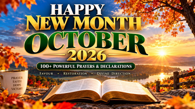 100+ Powerful Happy New Month Prayers for October 2026 100+ Powerful Happy New Month Prayers, Messages & Declarations for October 2026
